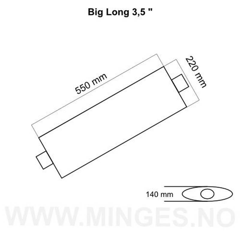 EKSOSPOTTE - BIG LONG 3,5