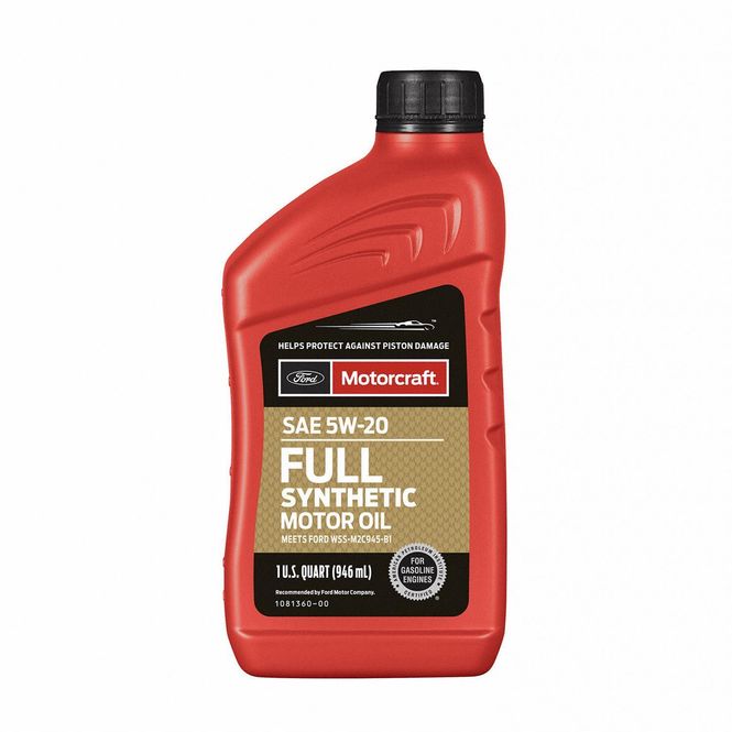 Hovedbilde MOTOROLJE 5W-20 MOTORCRAFT  1 QUART