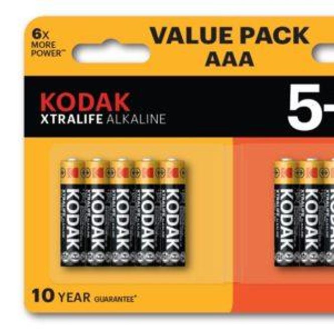 Hovedbilde BATTERI XTRALIFE AAA 10pk (12/48) KODAK