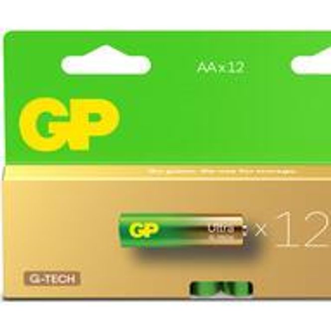 Hovedbilde BATTERI AA GP ULTRA 12 PK.