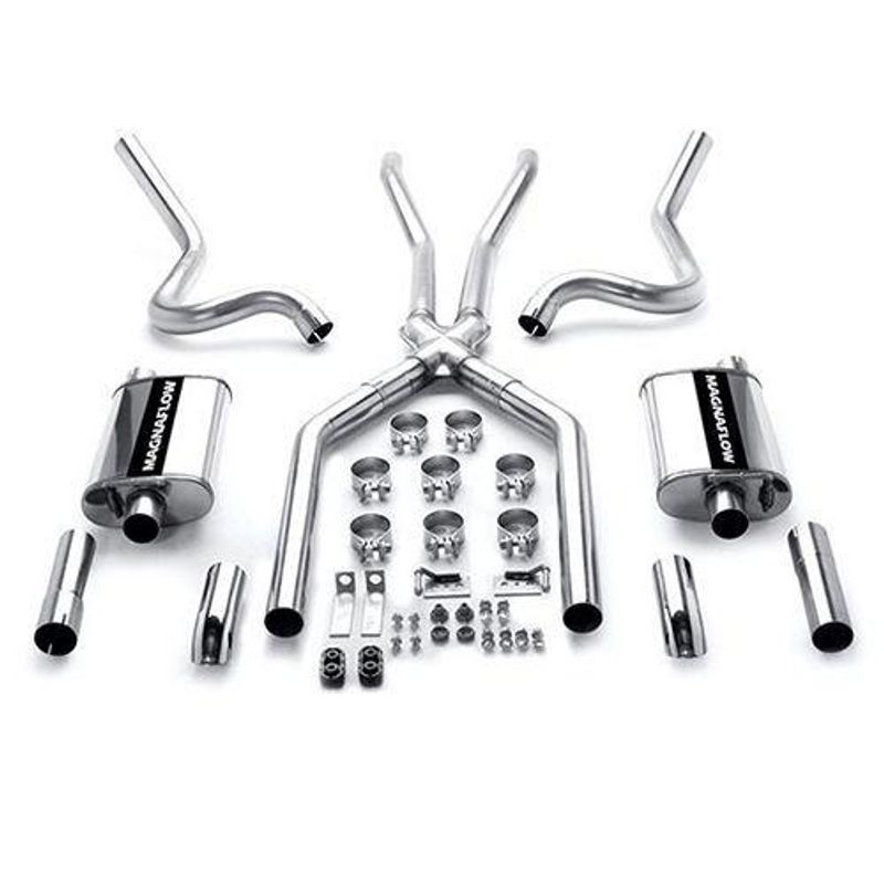 EKSOSANLEGG 2,5'' RUSTFRITT 64-66 MUSTANG